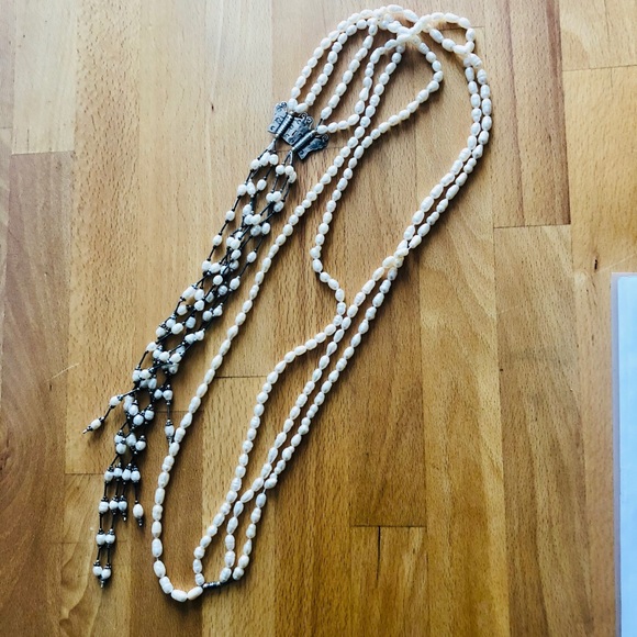 Real pearl belt (or necklace) - Picture 3 of 3